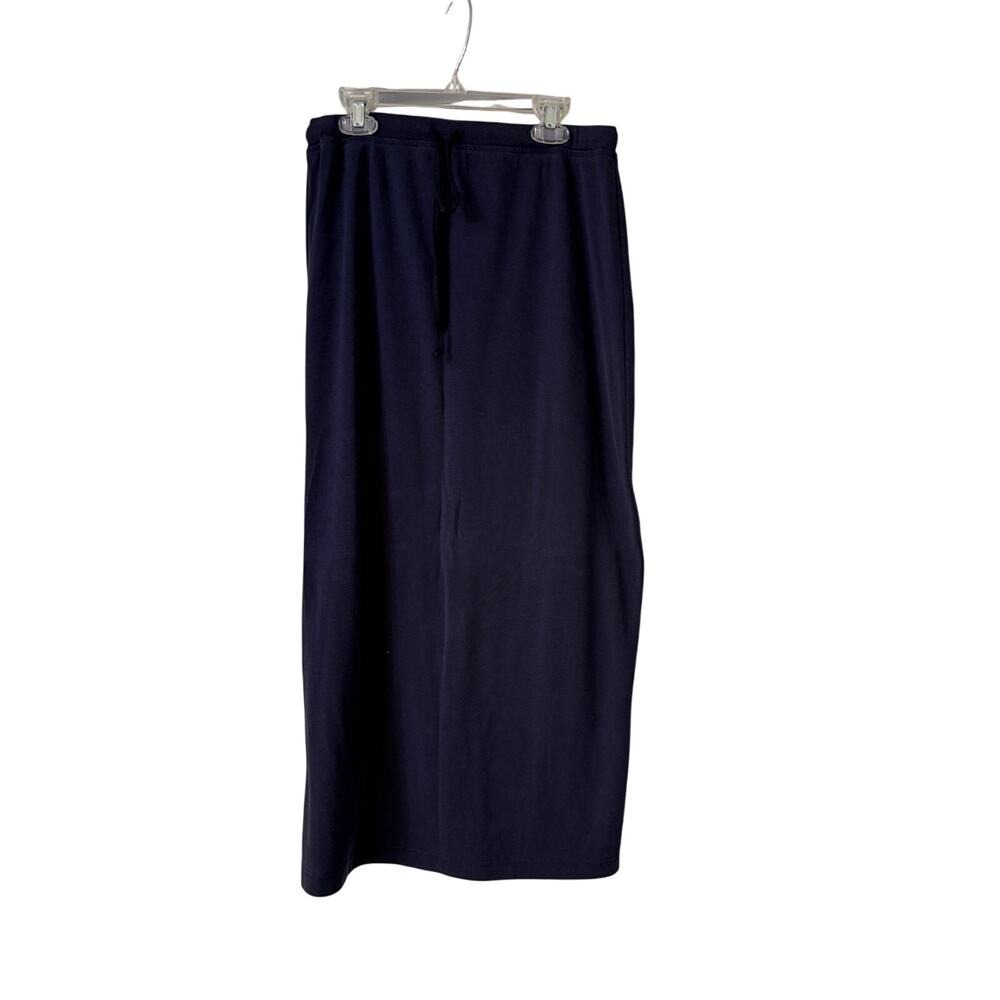 Mountain Lake Navy Knit Skirt Women's Petite Medium - Picture 3 of 6